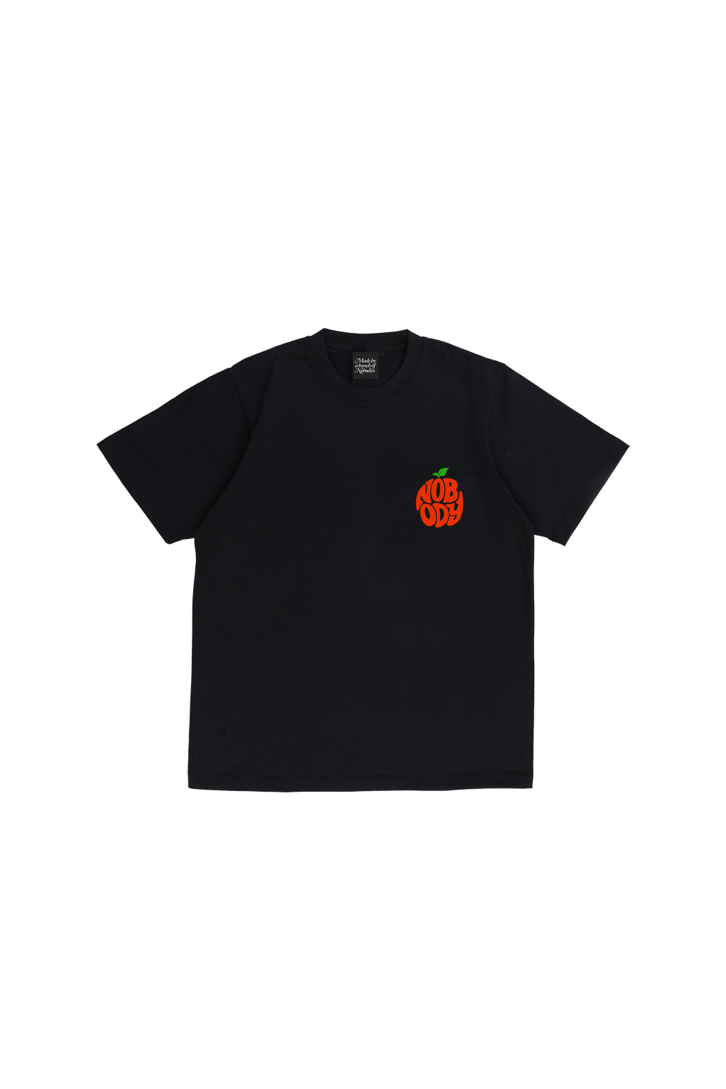 FRUIT LOGO APPLE CORE BLACK