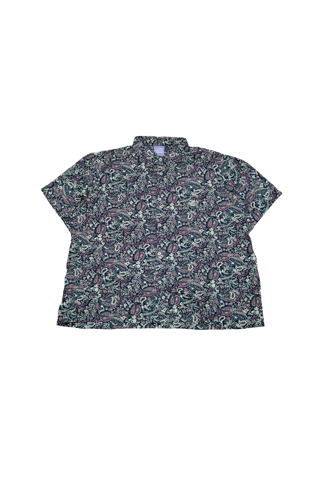 NR PAISLEY BUTTON DOWN (NEW SIZING)